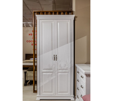 Шкаф 2-створчатый Шеффлера I (белая эмаль) Шкаф 2-створчатый Шеффлера I (белая эмаль)